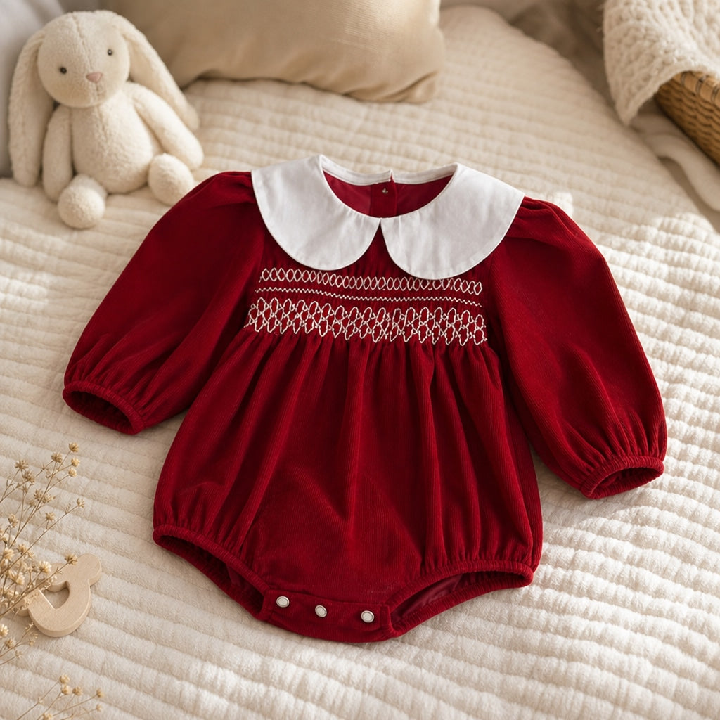 Babyromper i manchesterlook